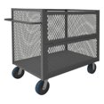 thumbnail image 1 of Durham 3STDG-EX3060-6PU-95 45 in. 3 Sided Mesh Truck, Gray - 3600 lbs, 1 of 2