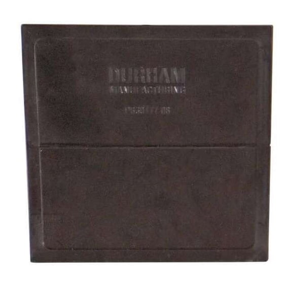 Durham Mfg polypropylene Bin Divider, Black, 6 in L, 4-3/4 in H, 6 PK PB30172-08