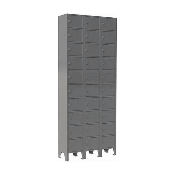 Durham Mfg Cell Phone Locker,9"x5-3/4",Steel,Gray 620-95-3PKG