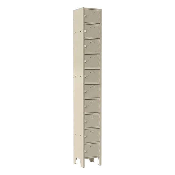 Durham Mfg Cell Phone Locker,9"x5-3/4",Steel,Tan 620-75
