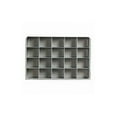 thumbnail image 1 of Compartment Drawer Insert with 20 compartments, Polypropylene, 3" H x 18 in W, 1 of 1