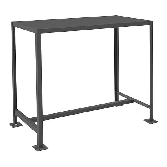 Durham Mfg Fixed Work Table,Steel,48" W,24" D MT244842-2K195