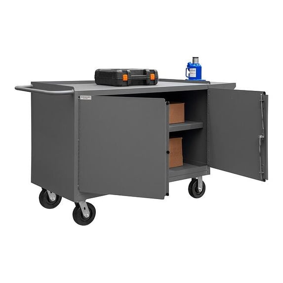 Durham Mfg Mobile Workbench,2000 lb.,24 inL,60 inW 3400-95