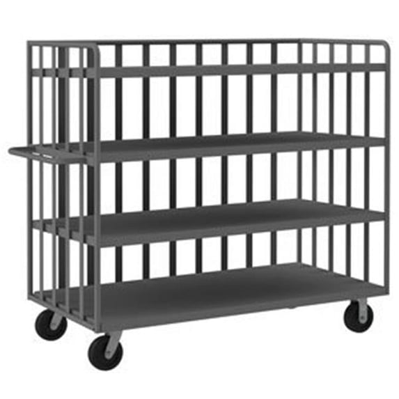 Durham OPT-6030-4-6PH-95 58 in. Open Portable Truck, Gray - 3000 lbs