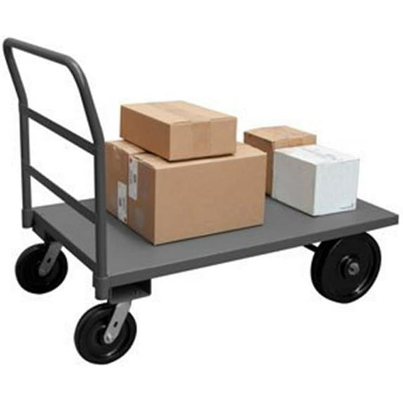 Durham PT36608-12PH95 41 in. Platform Trucks with Phenolic Casters - Gray - 5000 lbs