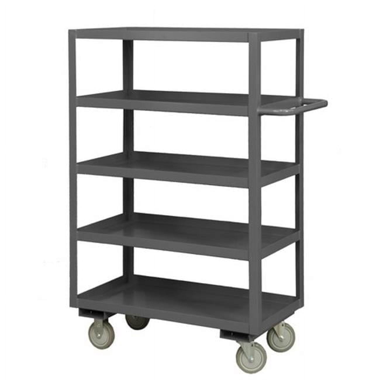 Durham RSC-2448-5-95 14 Gauge Tubular Push Handled Rolling Service Cart ...