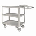 thumbnail image 1 of Durham SOPC1618303ALU5PU 39 in. Stainless Order Picking Cart - 1200 lbs, 1 of 1