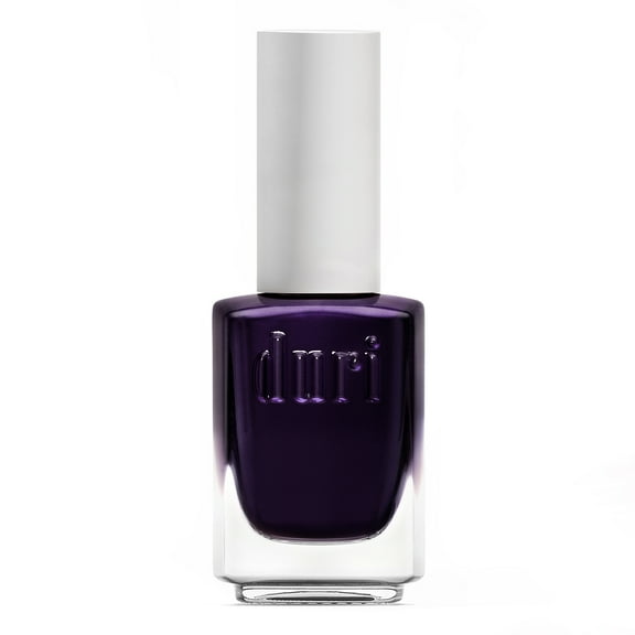 Duri Nail Polish, 572 Purple Desire, Violet Sparkle, Two-Tone, Glossy Manicure Pedicure, 0.45 Fl Oz