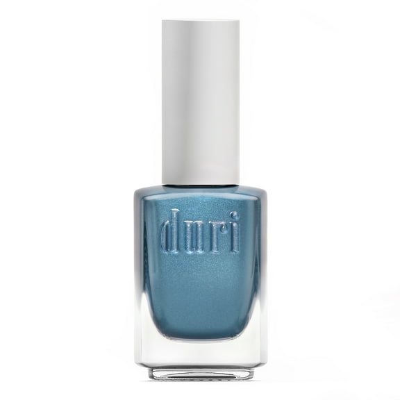 Duri Cosmetics Nail Polish, 767 Wave Runner, Sky Blue, Glossy Shimmer Finish 0.5 fl oz