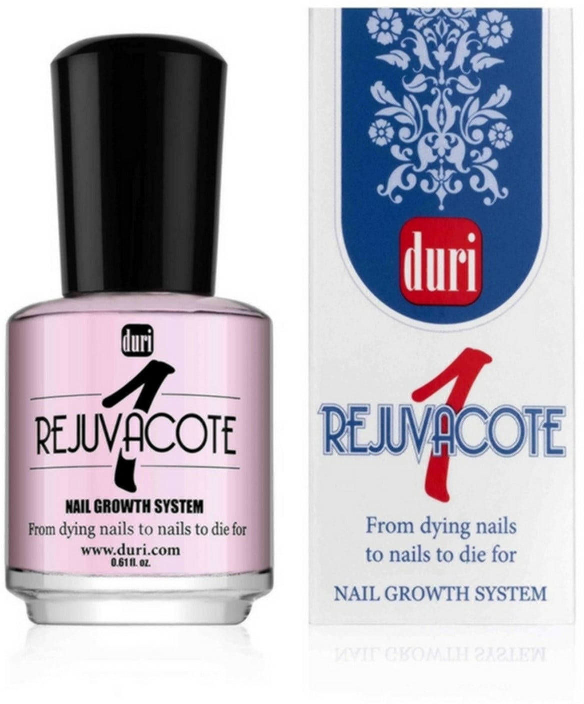 Duri Cosmetics Rejuvacote Nail Growth System, 0.61 Oz, 3 Pack