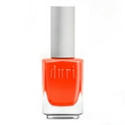 Duri Nail Polish, 153N Bedeviled, Bright Neon Orange, Matte Finish, Full Coverage, 0.45 Fl Oz
