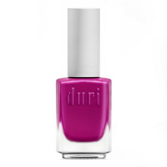 Duri Nail Polish, 156N Sting, Neon Purple Fuscia Nail Lacquer, Matte Finish, 0.45 fl. oz