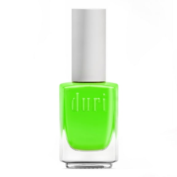 Duri Nail Polish, 646N NYC Apple Envy, Vegan Cruelty-Free Matte Neon, Bright Lime Green, 0.45 fl. oz