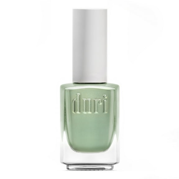 Duri Nail Polish, 776 Peace & Love, Shimmer Pastel Green, Semi Sheer Coverage, Quick Drying, Long Lasting, 0.45 Fl Oz