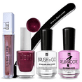 thumbnail image 1 of Duri Nail Polish, Wine Strong Nails & Lip Plumper Set, 0.5 Fl. Oz. Each, 1 of 6