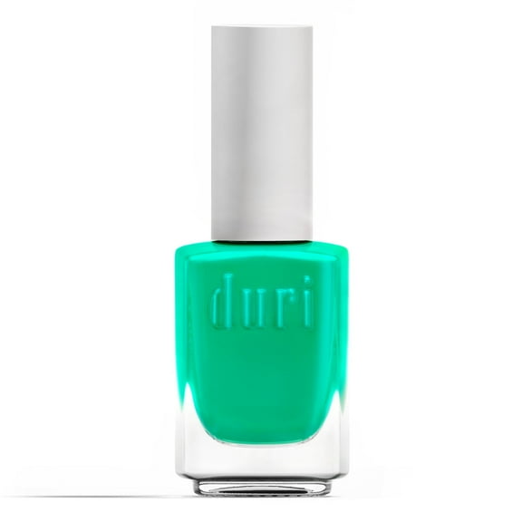 Duri Neon Nail Polish, 790 Green-Tox, Vegan Semi Matte Finis,h No UV Curing, At Home or Salon Application, 0.45 Fl. Oz.