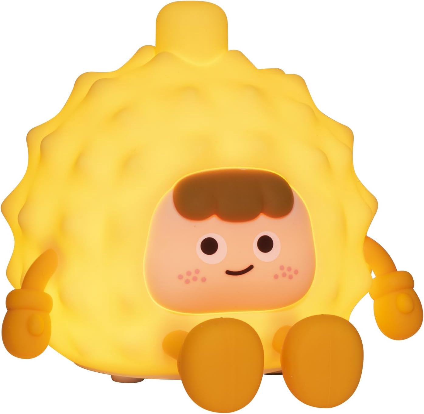 Durian Night Light, Friendly Silicone Cute Night Light for Kids, 3 Levels of Adjustable Warm Light Night Lamp Nightlight, Bedside Touch Lamp, Unique Gifts, Funny Gifts for Kids Toddler Baby