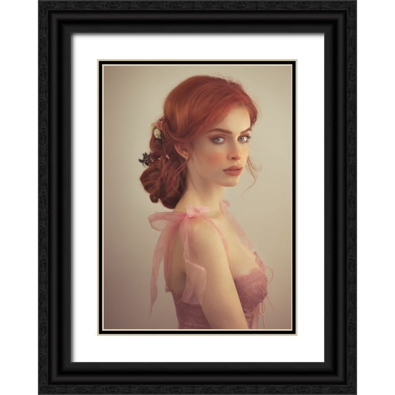 Durisova, Michaela 14x18 Black Ornate Wood Framed with Double Matting Museum Art Print Titled - Rachellka