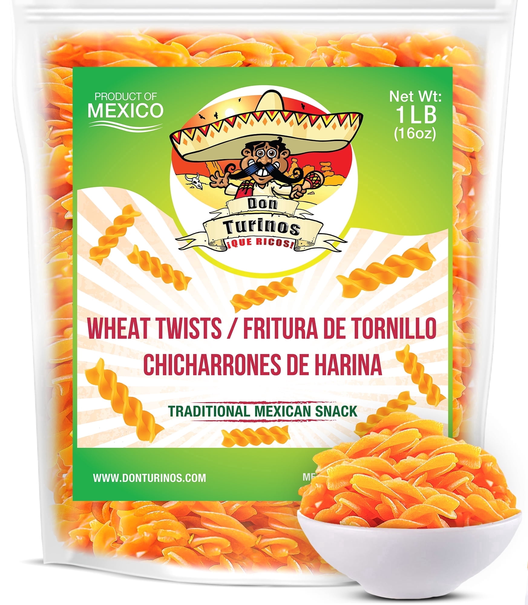 Wheat Twists for Frying (Duritos/Duros) – Mexican Wheat Twists - Chicharrones de Harina | Make Cinnamon Sugar Twists | 1 lb – Don Turinos
