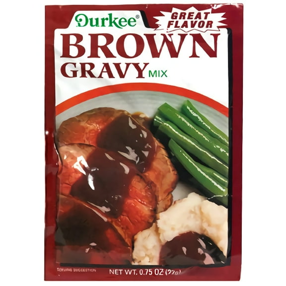 Durkee Brown Brown Gravy Mix, 0.75-Ounces Packages (Pack of 24)