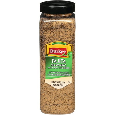 Durkee® Fajita Seasoning with Meat Tenderizer 26 oz. Shaker