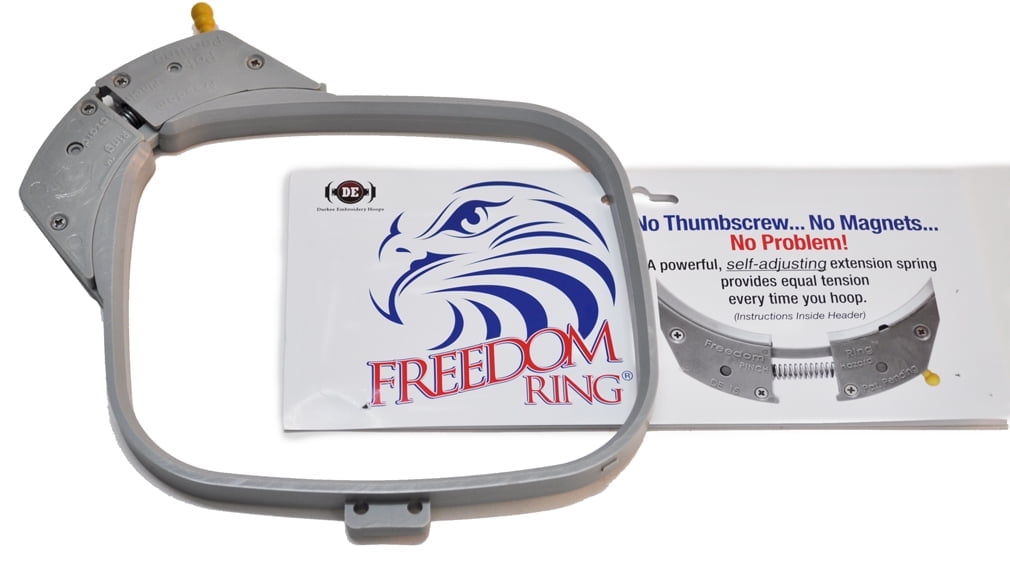 Durkee Freedom Ring Embroidery 4x4 Hoop
