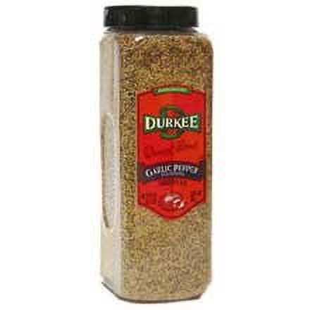 Durkee Garlic Pepper - 21 oz. container, 6 per case
