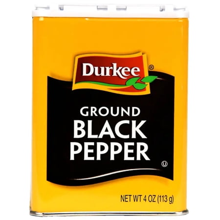 Durkee Ground Black Pepper, 4 oz. (01006)