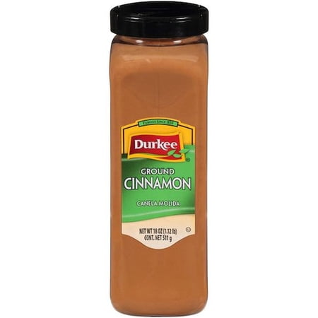 Durkee Ground Cinnamon, 18 Ounce Container -- 6 per Case.