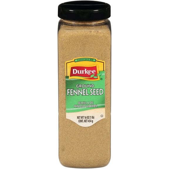 Durkee Ground Fennel Seed 16 oz. Shaker