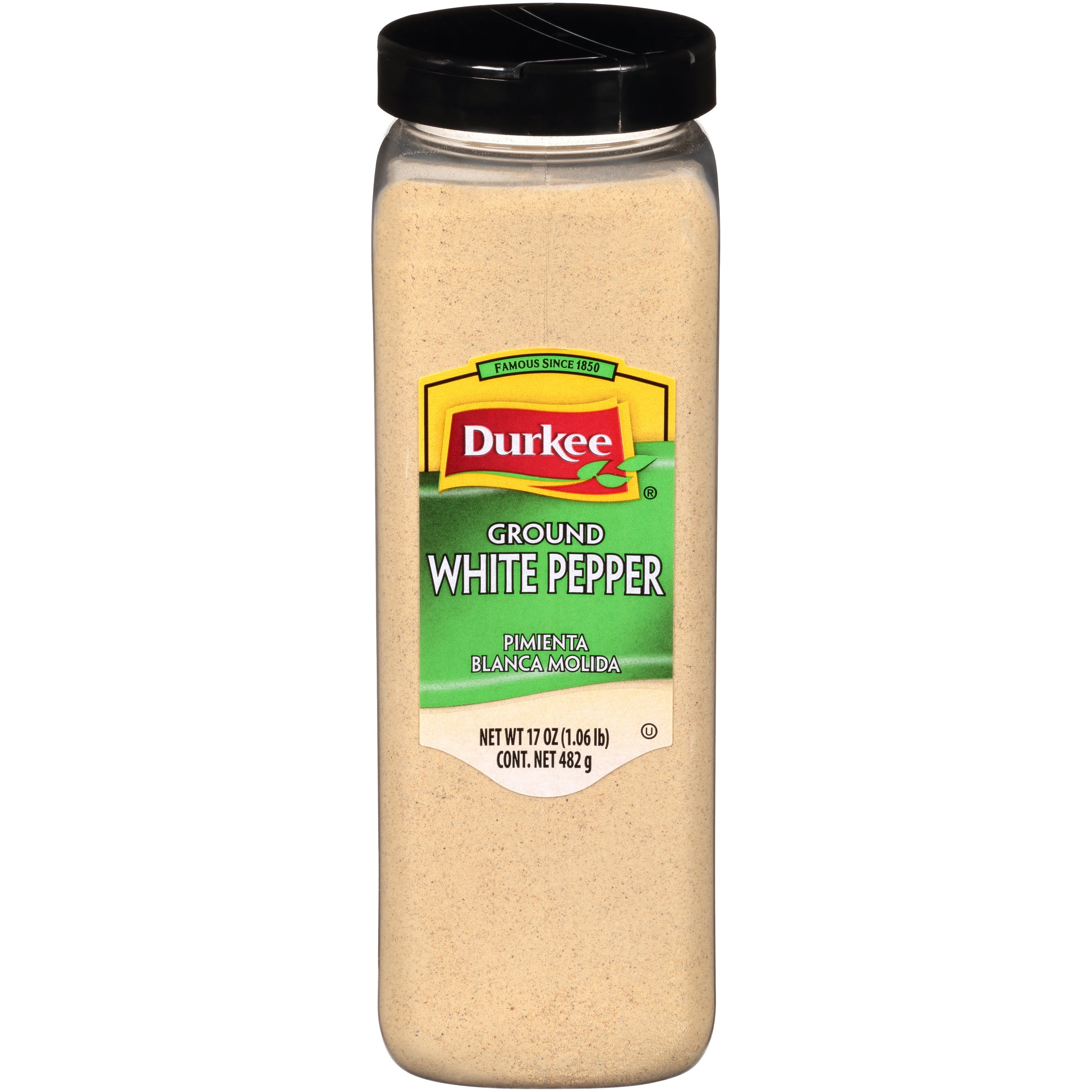 Durkee® Ground White Pepper 17 oz. Shaker