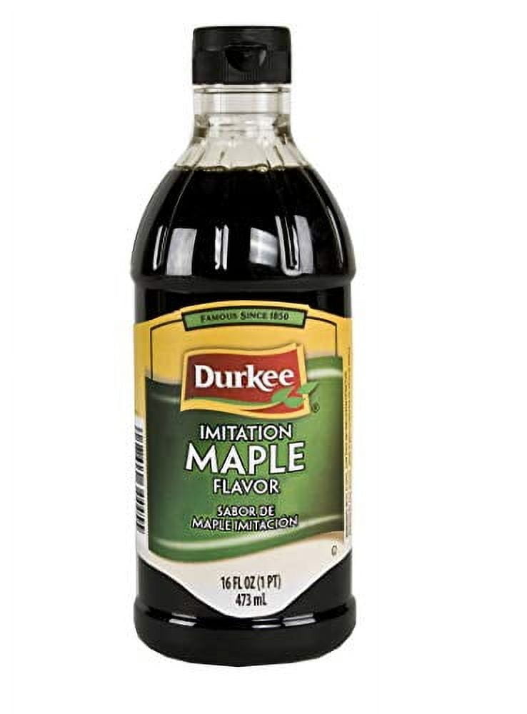 Durkee Imitation Maple Flavoring, 16 oz - Case of 6