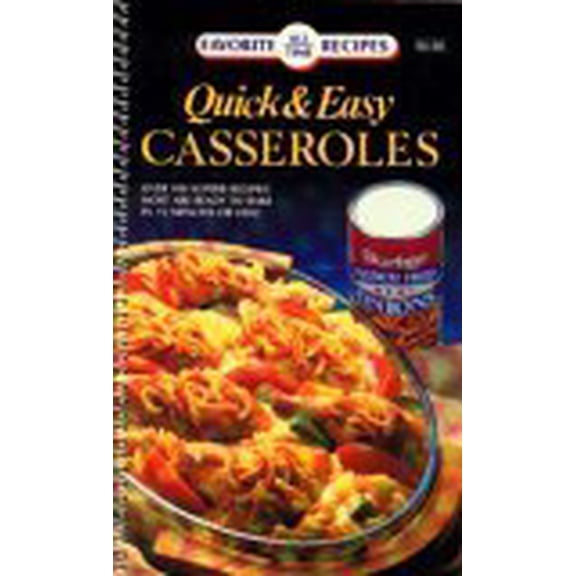 Pre-Owned 2 Spiral bound set: Favorite All Time Recipes (Quick & Easy Casseroles, Kingsford Best Barbeque) (Unknown) 1561739189 9781561739189