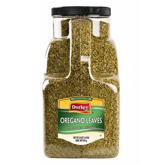 Durkee Whole Oregano Leaves, 1.5 Pound Container -- 1 Each.