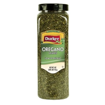 Durkee Whole Oregano Leaves, 5 Ounce Container -- 6 per case.