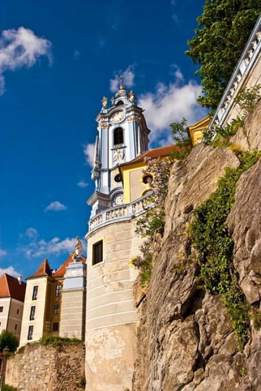 Durnstein Monastery Austria Canvas Art - Miva Stock DanitaDelimont (17 x 26)