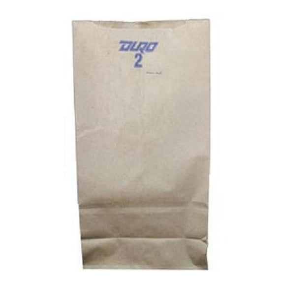 Duro, # 2Lb Brown Paper Bag, Count 500 - Paper/Produce Bags / Grab Varieties & Flavors