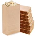 thumbnail image 1 of Duro 6# Paper Lunch Bags 100 Count - Bulk Disposable Kraft Paper Sacks, Dubl Life SOS Brown Bag for Candy, Snacks & Treats - 6.00 x3.62 x 11.06 Inches, 1 of 1