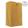 thumbnail image 1 of Duro Bag 20 lb Heavy Duty Kraft Grocery Bag, 8.25" x 5.3" x 16.1" | 400 Count, 1 of 1