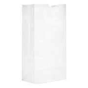 Duro Bag BAGGW20500 8.25 x 5.94 x 16.13 in. 20 lbs Grocery Paper Bags, White