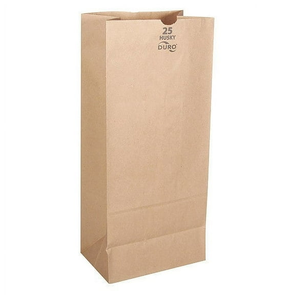 DURO 70223 Grocery Bag,Brn,18" L,8-1/4" W,PK400
