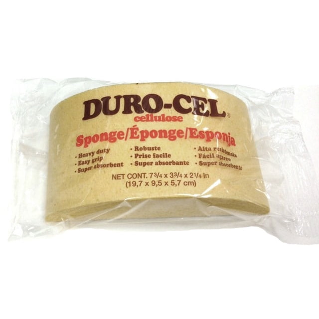 Sponge Rubycel Duro-Cel 03085 Turtleback Sponge, 7-3/4 in L, 3-3/4 in W, 2-1/8 in ...