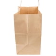 thumbnail image 1 of Duro Hilex Poly Grande Twist Kraft Virgin Paper Shopping Bag with Handle, 16 x 11 x 18.25 inch -- 200 per case., 1 of 1