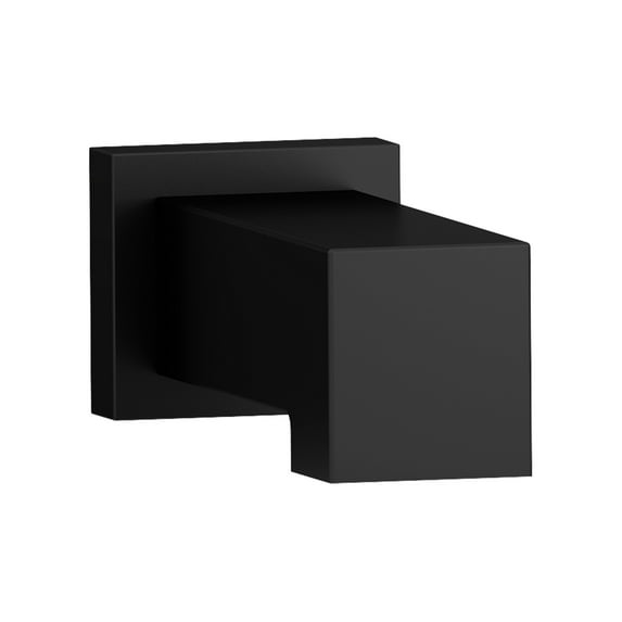 Duro Non-Diverter Tub Spout in Matte Black