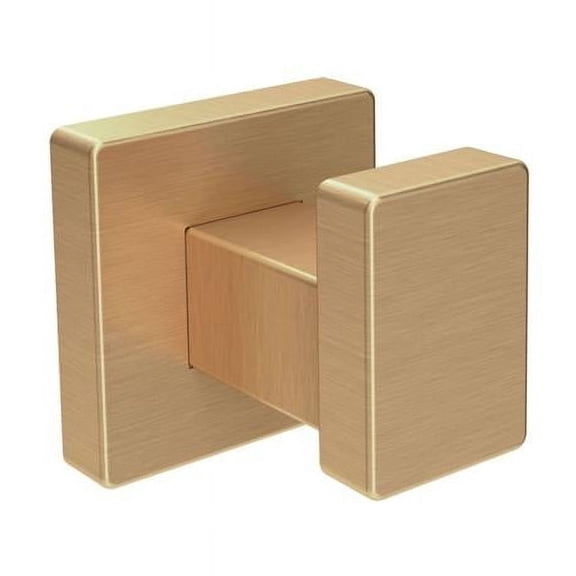 Duro Single Robe Hook in Brushed Bronze