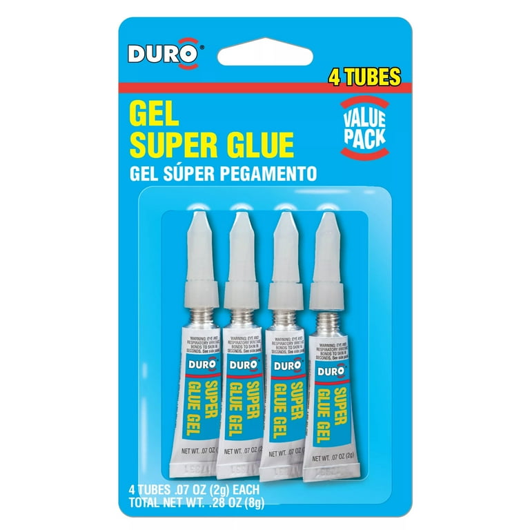 Super Glue Gel Tubes, 0.07 oz, Dries Clear, 2/Pack Super Glue Gel Tubes, 0.07 oz, Dries Clear, 2/Pack