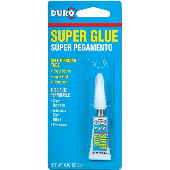 Henkel Duro Super Glue Adhesive 1347937 - Liquid - Single Tube, 2 Grams