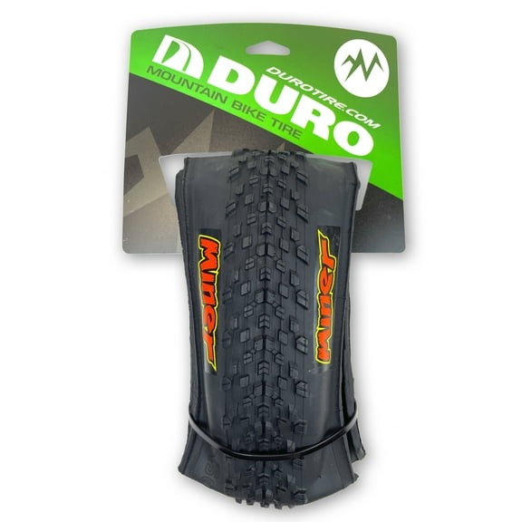 Duro Tire 26x1.95 Miner Mountain Bike Tire, Multi Purpose Tread and Folding Bead