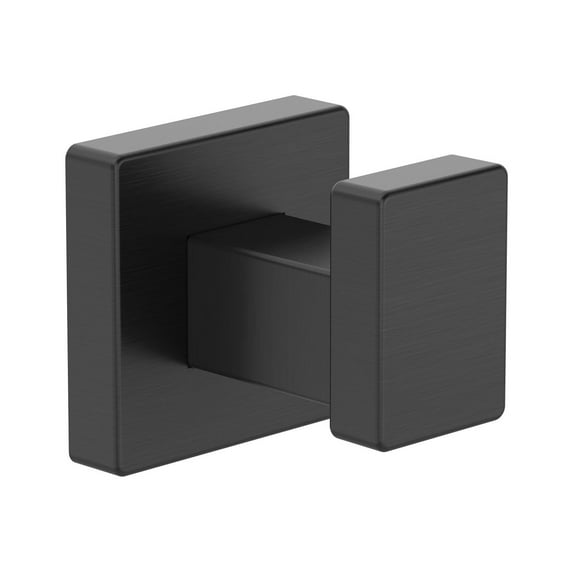 Duro Wall-Mounted Robe Hook in Matte Black