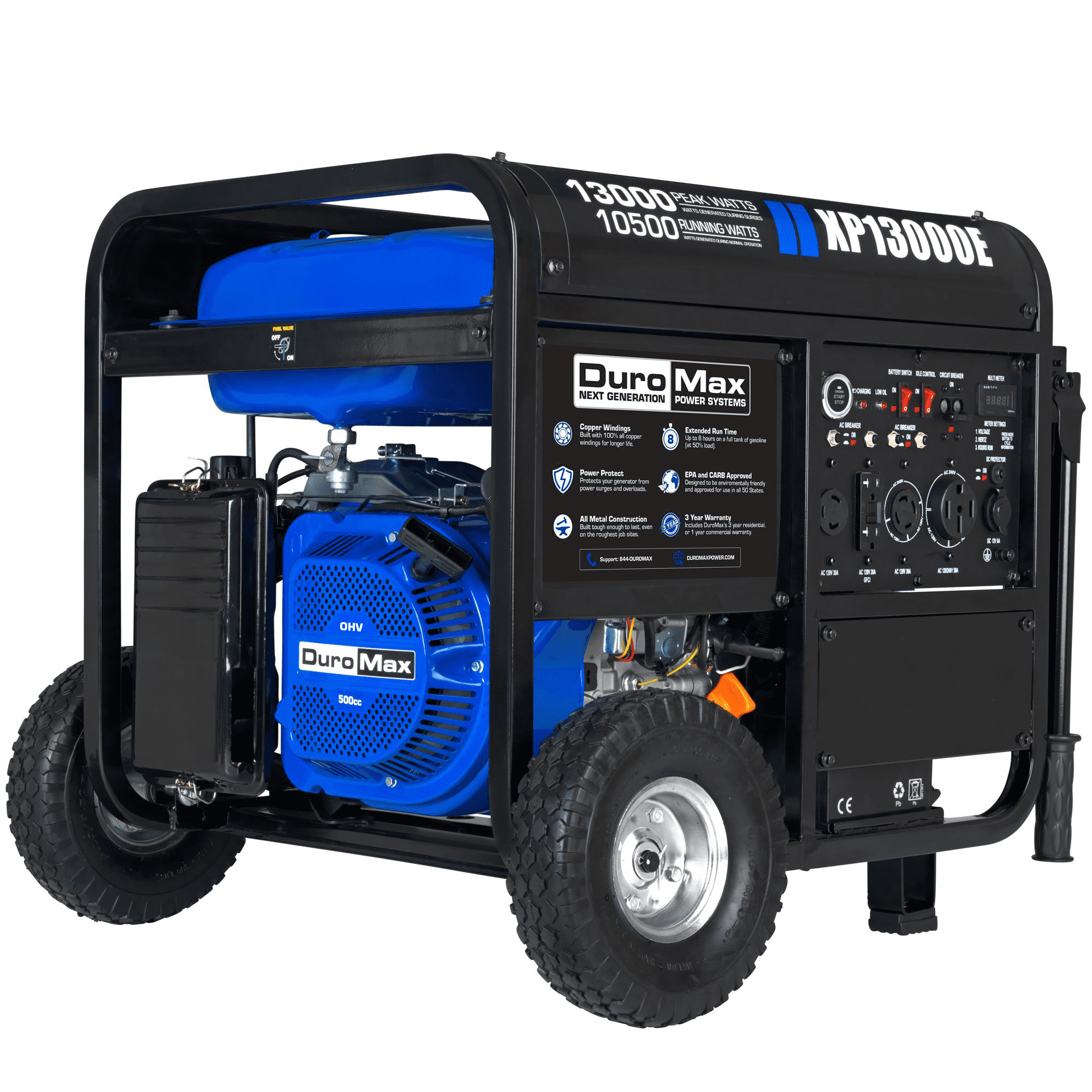 DuroMax XP13000E Gas Powered Generator - 13,000 Nepal | Ubuy